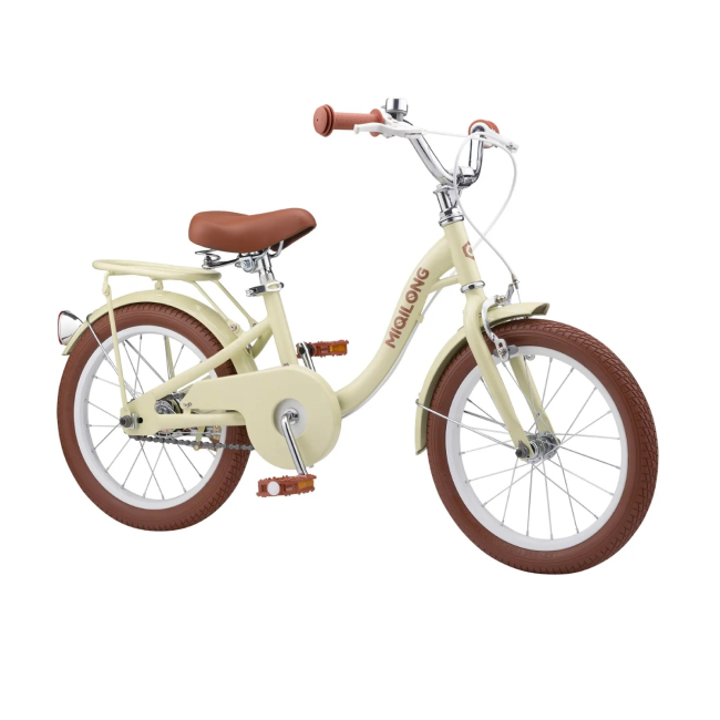 Велосипеды - Велосипед Miqilong LS бежевый 16 (RBB-LS16-BEIGE)#4