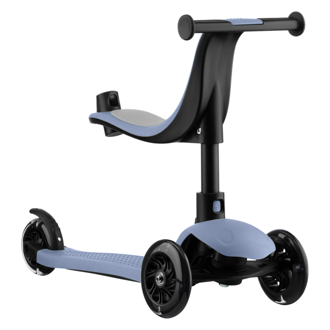 Самокати - Самокат Miqilong Alamo 3 в 1 cиній (ALAMO-125-BLUE)#2