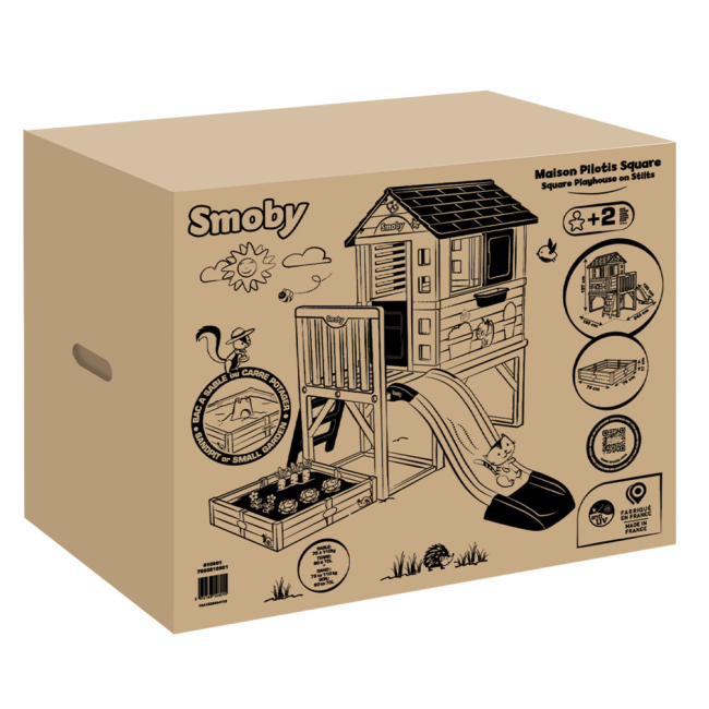 Ігрові комплекси, гойдалки, гірки - Ігровий будинок Smoby Літній відпочинок (810801)#3