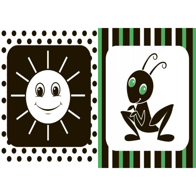 Книги для самых маленьких (0-3 года) - Книжка «Контрастна книжка для немовляти Мі-мі-книжка» (А755005У)#2