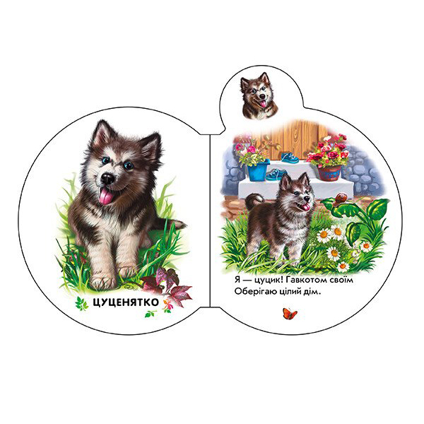 Книги для самых маленьких (0-3 года) - Книжка «Малята У селі» Ірина Сонечко (М411016У)#2