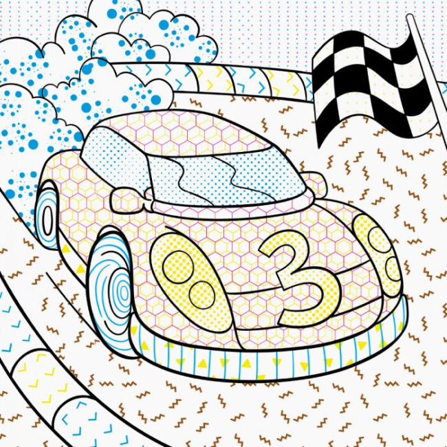 Товари для малювання - Водяні розмальовки Ranok Транспорт (N1377003У)#2