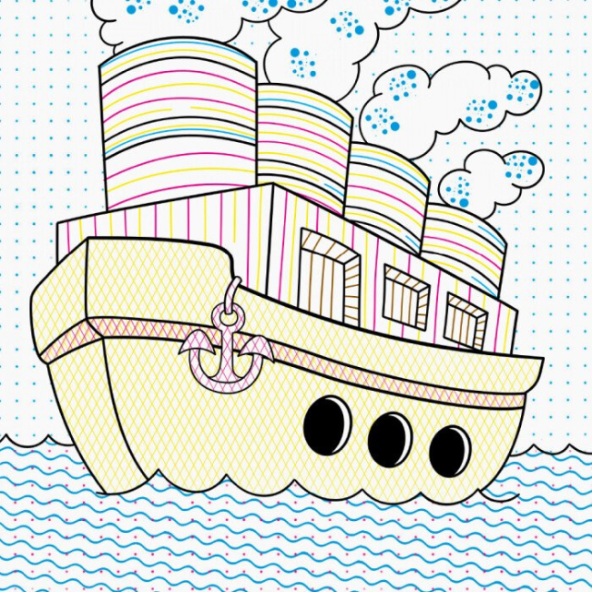 Товари для малювання - Водяні розмальовки Ranok Транспорт (N1377003У)#5