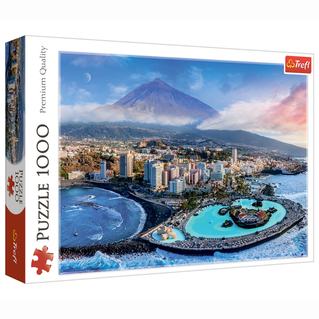 Пазлы - Пазл Trefl Вид на Тенерифе Испания 1000 элементов (10791)#2