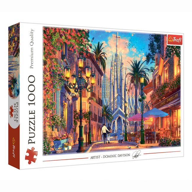 Пазлы - Пазл Trefl Барселона Испания 1000 элементов (10793)#2