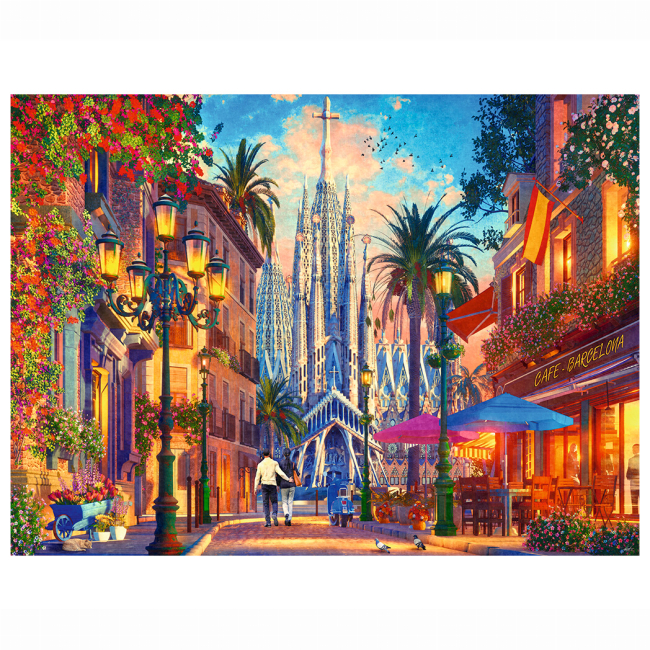 Пазлы - Пазл Trefl Барселона Испания 1000 элементов (10793)#3