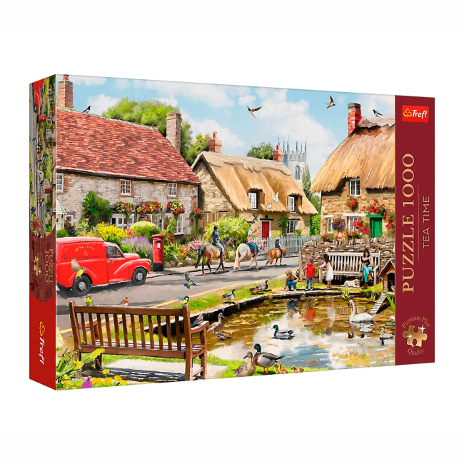 Пазли - Пазл Trefl Premium Plus Літо в селі 1000 елементів (10808)#2