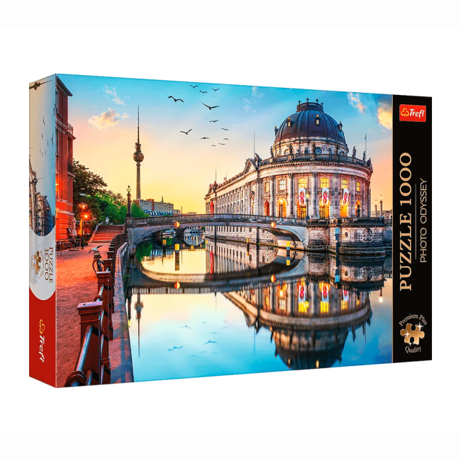 Пазли - Пазл Trefl Premium Plus Музей Боде в Берліні Німеччина 1000 елементів (10812)#2