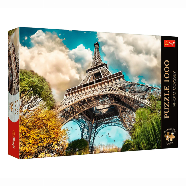 Пазли - Пазл Trefl Premium Plus Ейфелева вежа Париж 1000 елементів (10815)#2