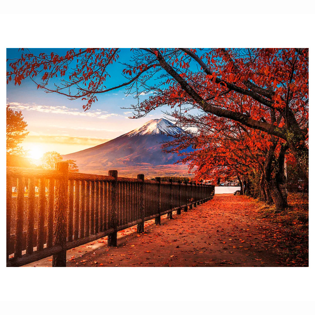 Пазлы - Пазл Trefl Premium Plus Гора Фудзи Япония 1000 элементов (10817)#3