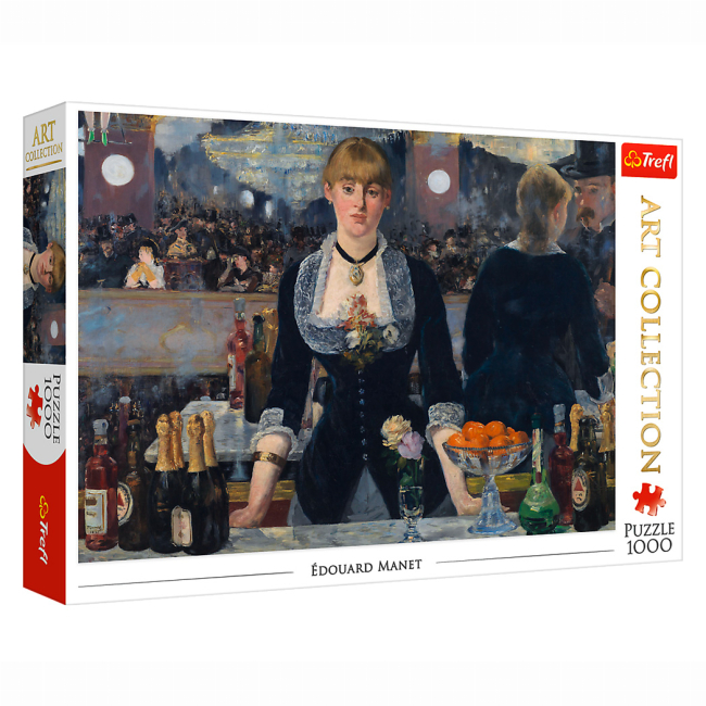 Пазлы - Пазл Trefl Art Бар Фоли-Бержер 1000 элементов (10819)#2