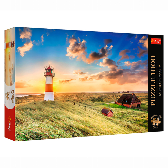 Пазлы - Пазл Trefl Premium Plus Маяк Германия 1000 элементов (10823)#2