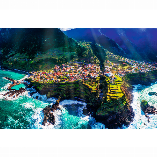 Пазлы - Пазл Trefl Premium Plus Мадейра Португалия 1000 элементов (10824)#3