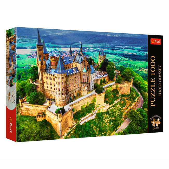 Пазли - Пазл Trefl Premium Plus Замок Гогенцоллерн Німеччина 1000 елементів (10825)#2