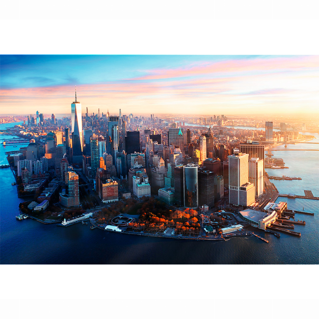 Пазли - Пазл Trefl Premium Plus Мангеттен Нью-Йорк 1000 елементів (10828)#3