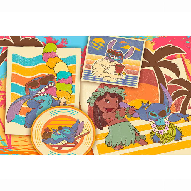 Пазли - Пазл Trefl Музичний світ Ліло та Стіч 200 елементів (13304)#3