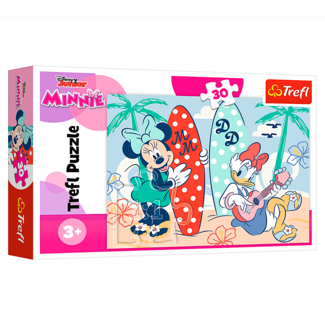 Пазлы - Пазл Trefl Цветная Минни 30 элементов (18302)#2