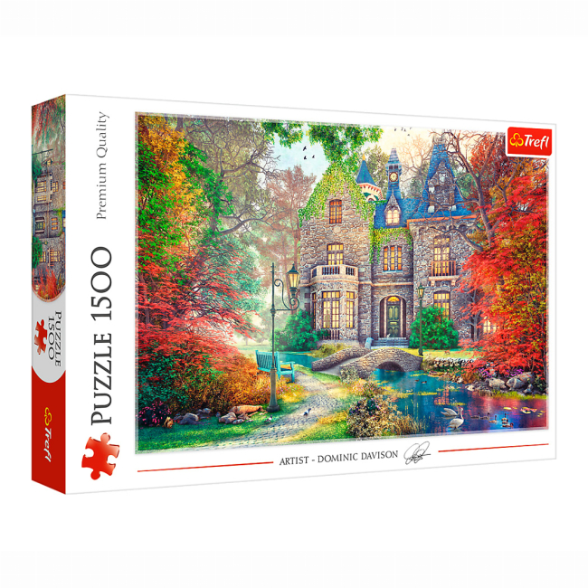 Пазли - Пазл Trefl  Осіння садиба 1500 елементів (26213)#2
