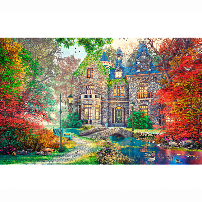 Пазли - Пазл Trefl  Осіння садиба 1500 елементів (26213)#3