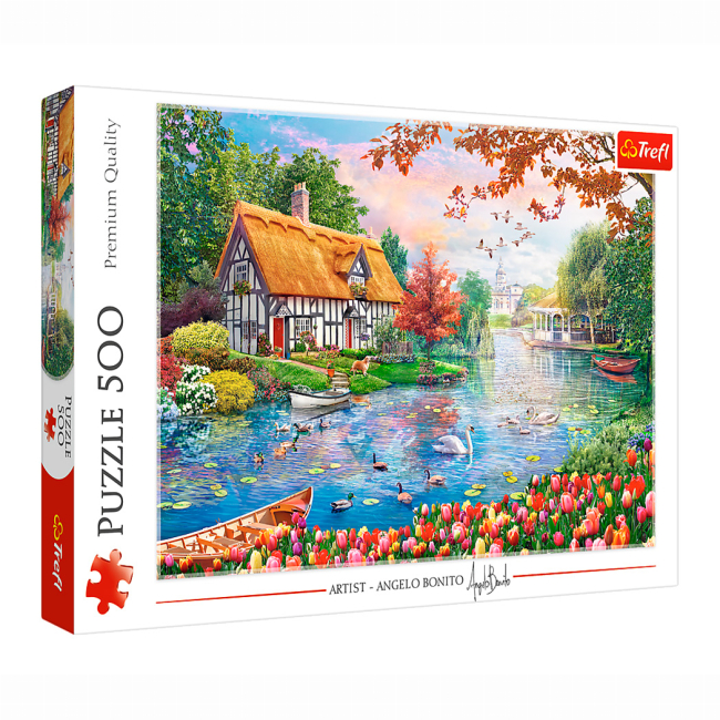 Пазлы - Пазл Trefl Тихая гавань 500 элементов (37476)#2