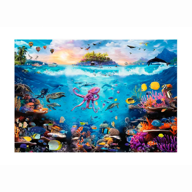 Пазлы - Пазл Trefl UFT Погрузитесь в подводный рай 13500 элементов (81027)#2