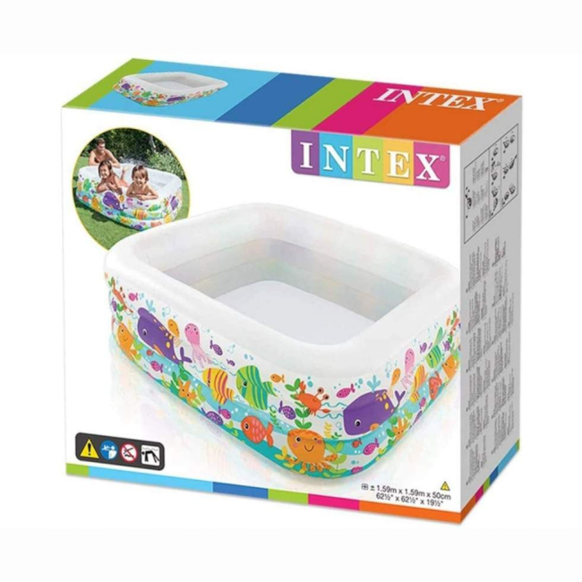 Для пляжа и плавания - Бассейн Intex Морской аквариум (57471)#2