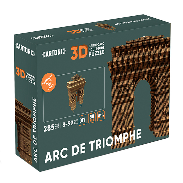 3D-пазли - 3D пазл Cartonic Arc de Triomphe Paris (CARTARCP)#4