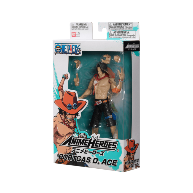 Фигурки персонажей - Игровая фигурка Bandai Anime Heroes One Piece Портгас Д. Эйс (123551)#6