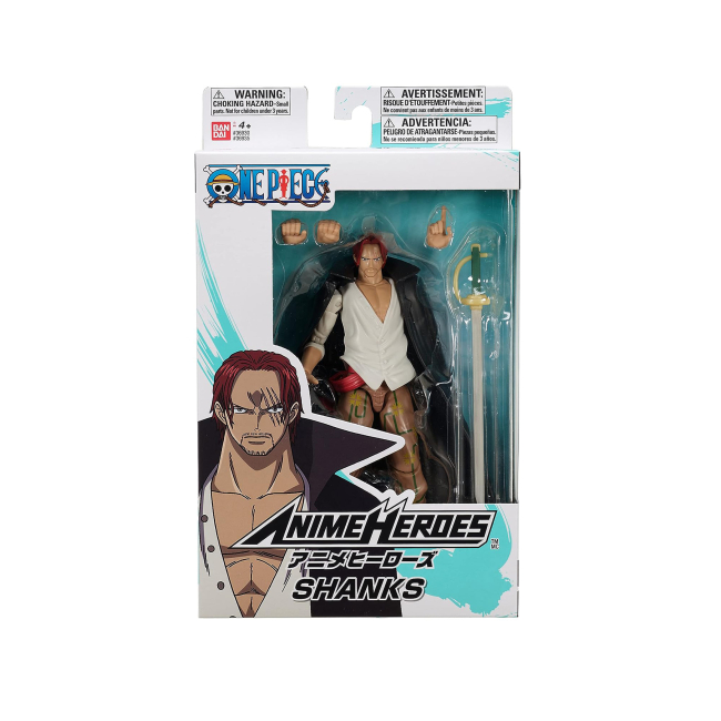 Фигурки персонажей - Игровая фигурка Bandai Anime Heroes One Piece Шанкс (123550)#5
