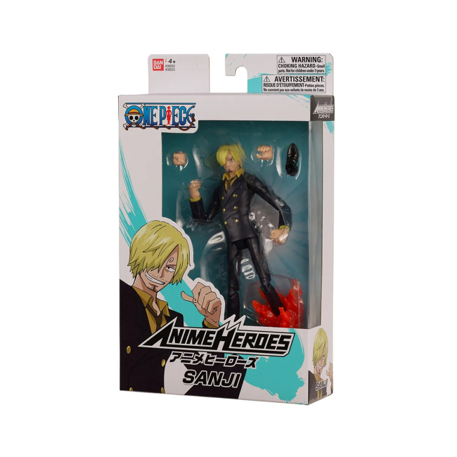 Фігурки персонажів - Ігрова фігурка Bandai Anime Heroes One Piece Санджі (123549)#4