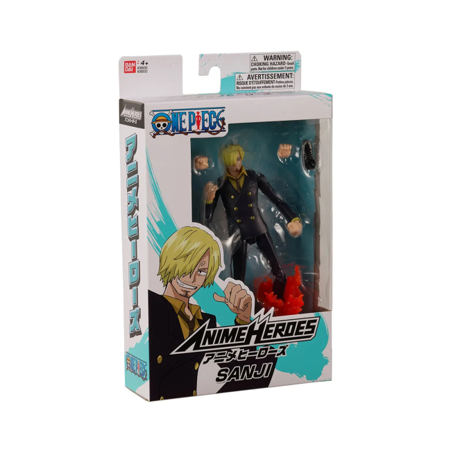 Фігурки персонажів - Ігрова фігурка Bandai Anime Heroes One Piece Санджі (123549)#5