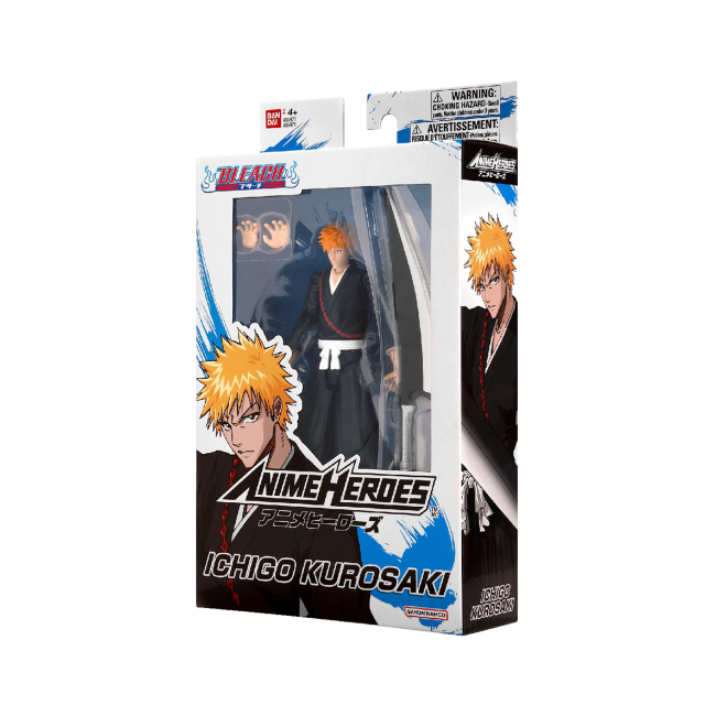 Фігурки персонажів - Ігрова фігурка Bandai Anime Heroes Bleach Ічіґо (123553)#7