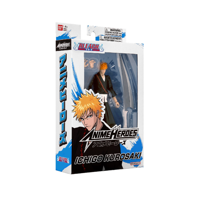 Фігурки персонажів - Ігрова фігурка Bandai Anime Heroes Bleach Ічіґо (123553)#8