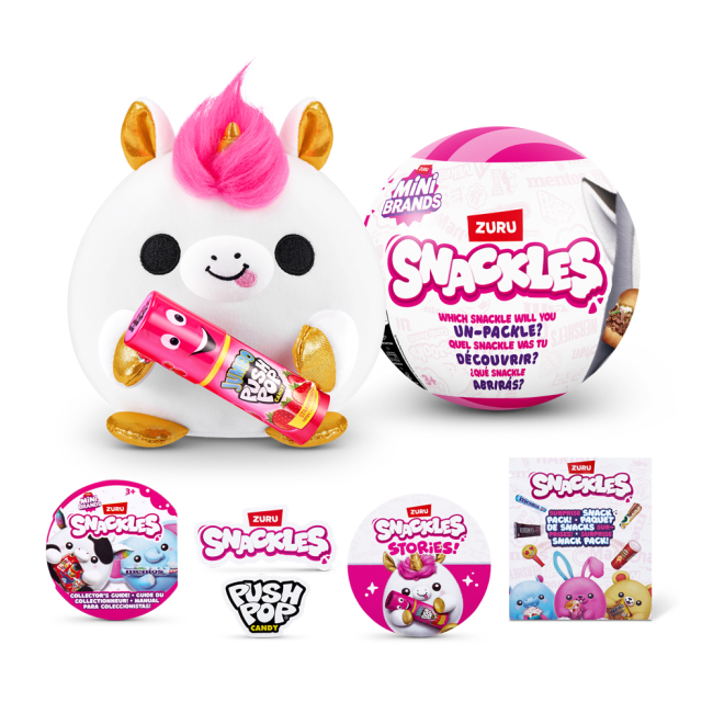 Мягкие животные - Мягкая игрушка Snackle-B2 2 Mini brands 11 см (77510B2)#2