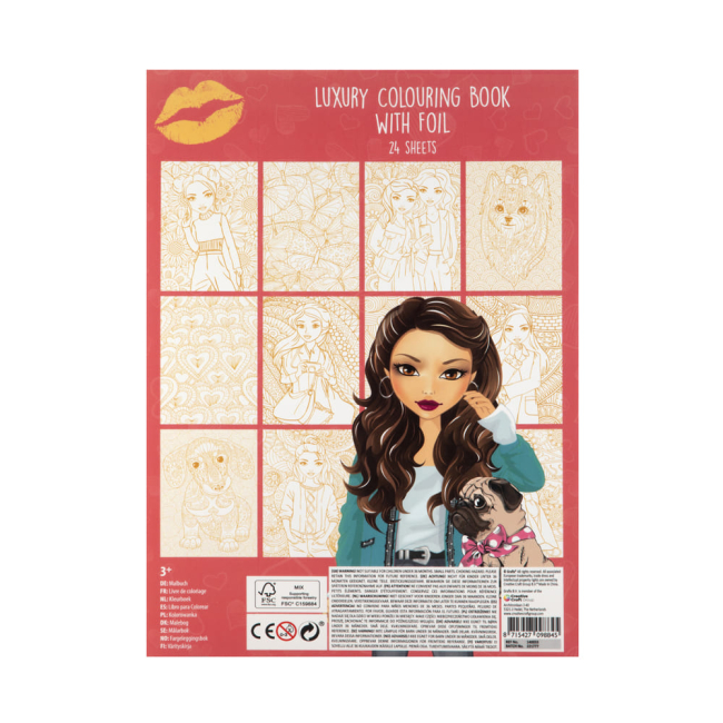 Товары для рисования - Раскраска Besties Магия золота A4 (961026)#2