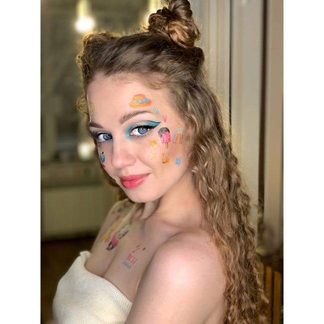 Косметика - Набор татуировки для тела Arley Sign Лучшие друзья (1302)#5