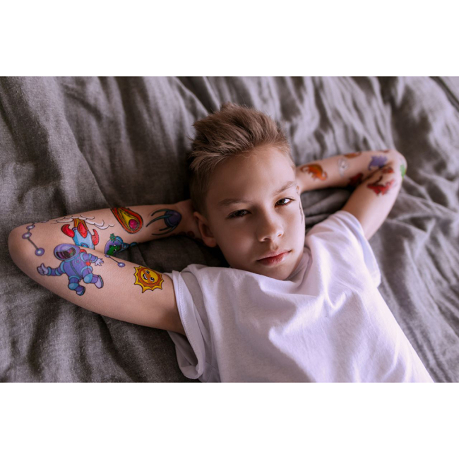 Косметика - Набор тату для тела Arley Sign Космическое путешествие (1320)#6