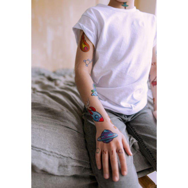 Косметика - Набор тату для тела Arley Sign Космическое путешествие (1320)#7