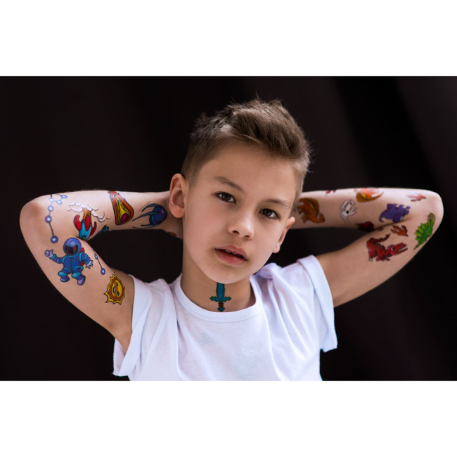 Косметика - Набор тату для тела Arley Sign Космическое путешествие (1320)#8