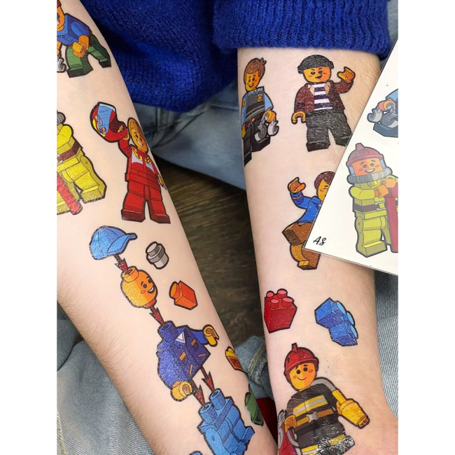 Косметика - Набор тату для тела Arley Sign Конструктор (1601)#3