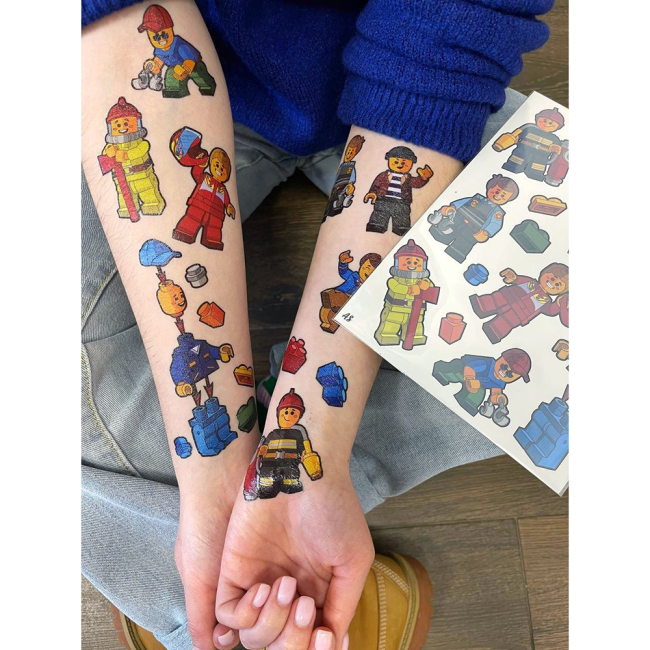 Косметика - Набор тату для тела Arley Sign Конструктор (1601)#4