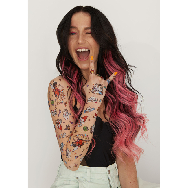 Косметика - Набір тату для тіла Arley Sign Зубна фея (1610)#4