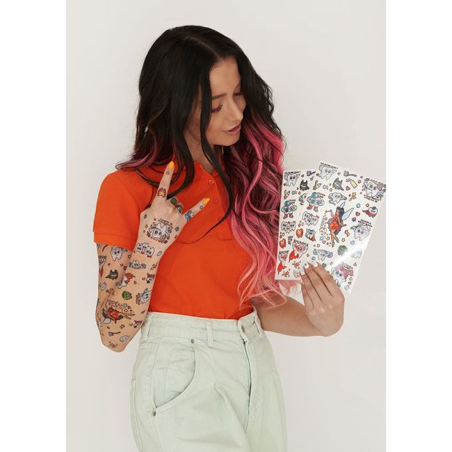 Косметика - Набір тату для тіла Arley Sign Зубна фея (1610)#6