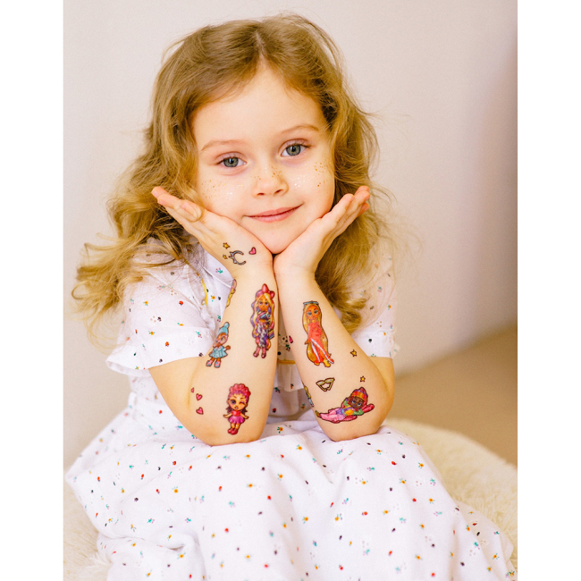 Косметика - Набір тату для тіла Arley Sign Крихітки (1616)#4