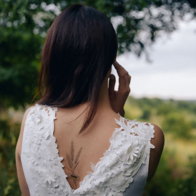 Косметика - Набір тату для тіла Arley Sign Українська весна (1624)#8