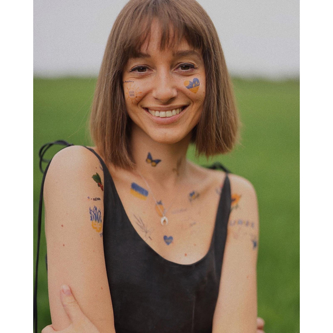 Косметика - Набір тату для тіла Arley Sign Паляниця (1625)#4