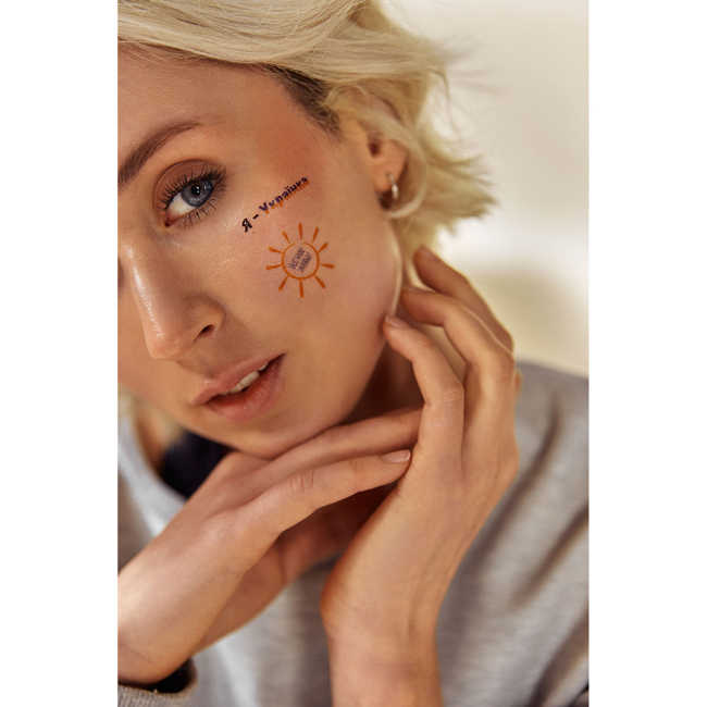 Косметика - Набір тату для тіла Arley Sign Паляниця (1625)#7