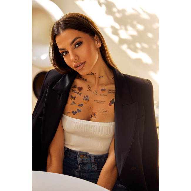 Косметика - Набір тату для тіла Arley Sign Паляниця (1625)#8