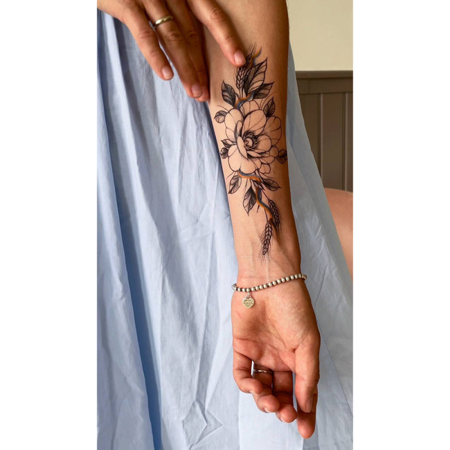 Косметика - Набір тату для тіла Arley Sign Be brave like Ukraine (1705)#3