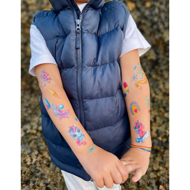 Косметика - Набор тату для тела Arley Sign Сладкие единорожки (1724)#5